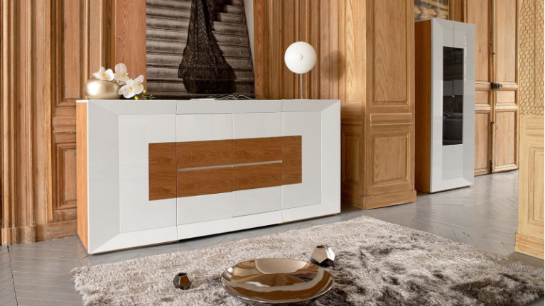 Buffet 4 portes VIGO | Meuble haut de gamme pour un salon design