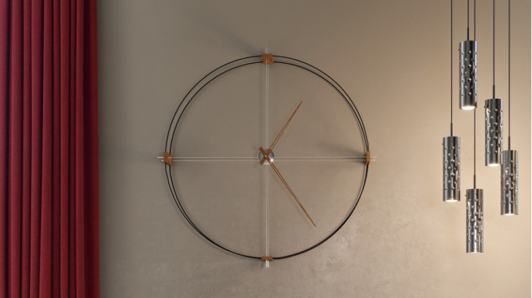 Horloge murale DEL | Un objet déco moderne pour habiller vos murs