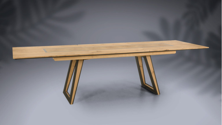 Table de repas extensible CHALET | Table en bois haut de gamme