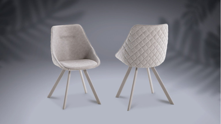 Chaise BILBAO TWIST | Multiples coloris disponibles