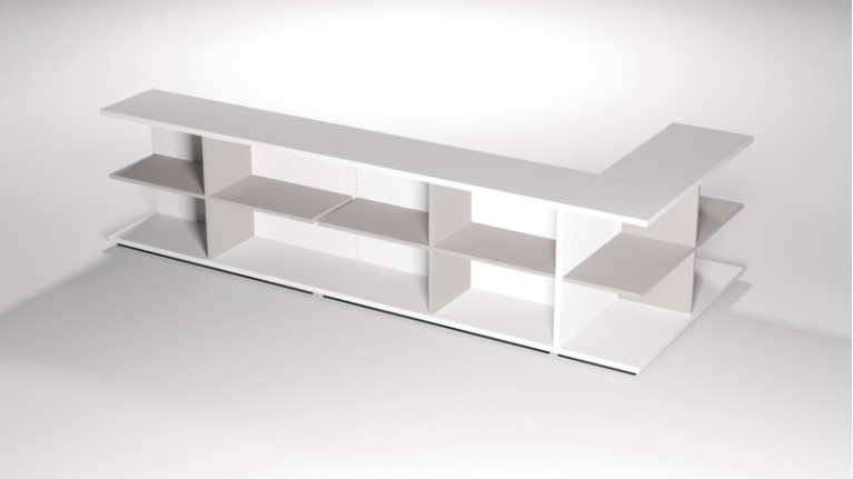 Meuble multifonction SLIM | Optimisez vos rangements autour du canapé