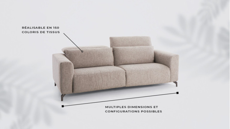 Canapé INDI | Multiples dimensions et configurations