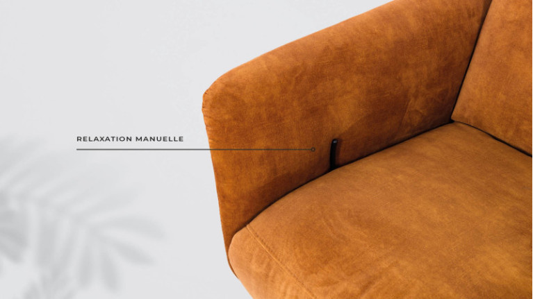 Fauteuil relaxation manuelle OSLO | Optez pour la relaxation design