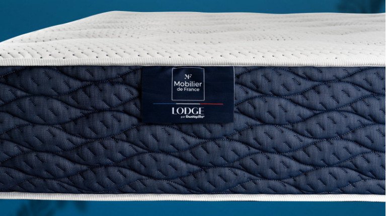 Matelas 180 x 200 cm LODGE - Soutien ferme, accueil moelleux