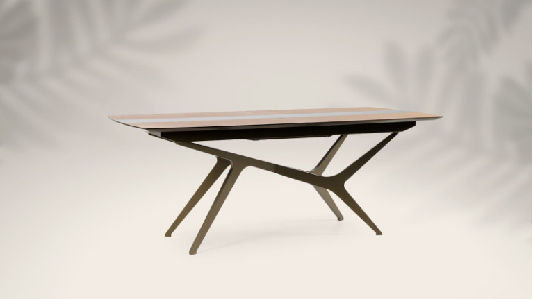 Table de repas extensible MIELLAT I 100% personnalisable