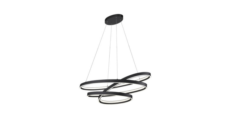 Suspension CIOLA I Design impressionnant. Existe en noir, blanc, gris