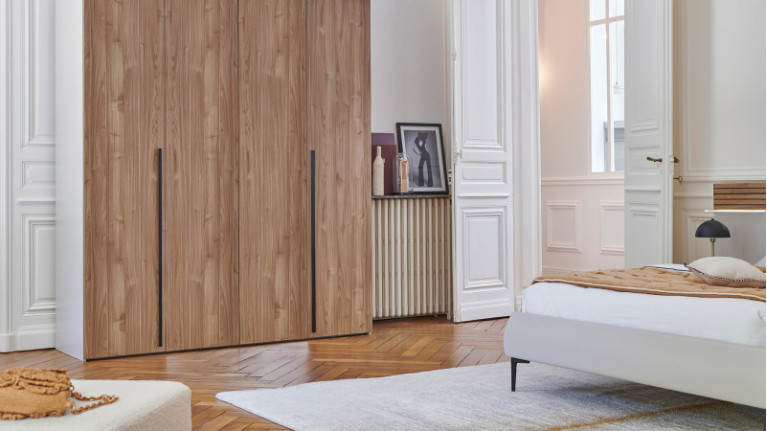 Armoire portes pliantes TOSCANE | Meubles Celio