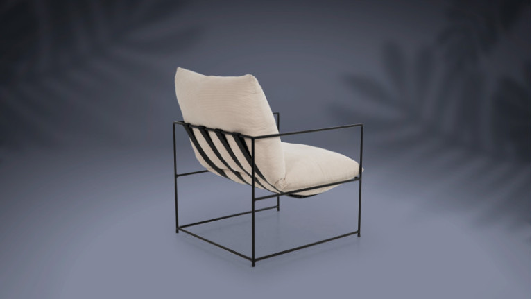 Fauteuil AMBER | Tissu Indoor ou Outdoor