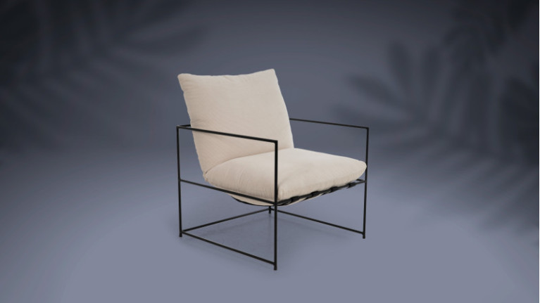 Fauteuil AMBER | Tissu Indoor ou Outdoor