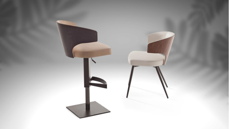 Tabouret de bar WING | Jouez la carte du contemporain