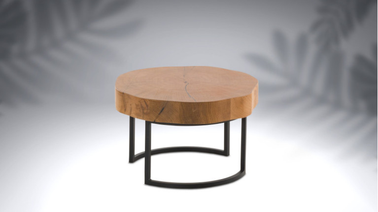 Table basse TRONCO | A utiliser seule ou en table gigogne