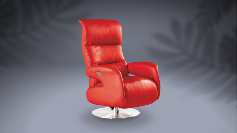 Fauteuil relaxation têtière manuelle ajustable EDEN | Version relax