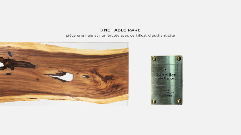 Table de repas UNIQUE | Une pièce unique pour vos moments conviviaux