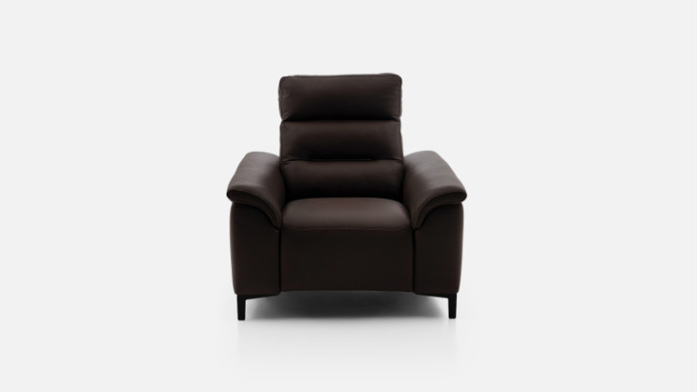 Fauteuil relaxation électrique cuir ALBATROS | Confort moelleux