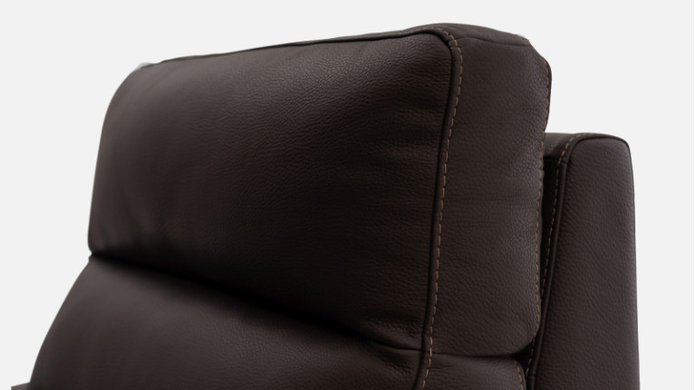 Fauteuil relaxation électrique cuir ALBATROS | Confort moelleux