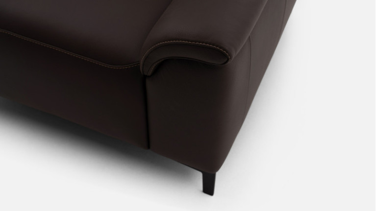 Fauteuil relaxation électrique cuir ALBATROS | Confort moelleux