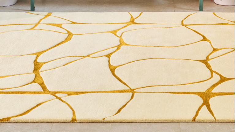 Tapis AMBRE | Inspiration Kintsugi