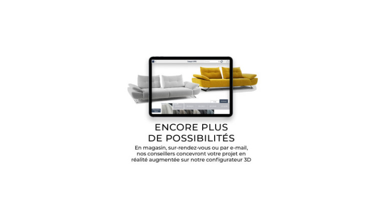 Canapé AURA | Canapé droit entièrement configurable