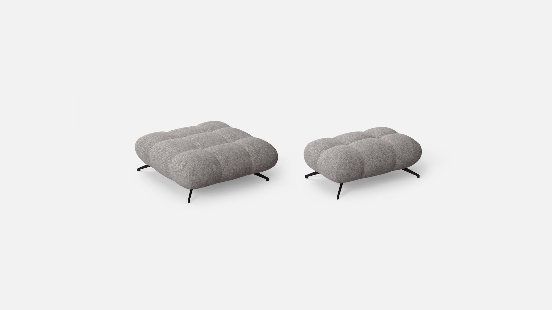 Pouf tissu OTTO