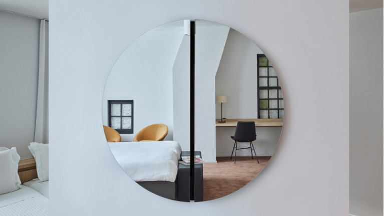 Miroir LUNA BLACK | Elégant et moderne