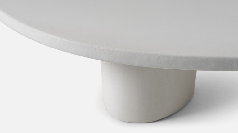 Grande table basse CEZANNE | Mortex®, effet béton ciré