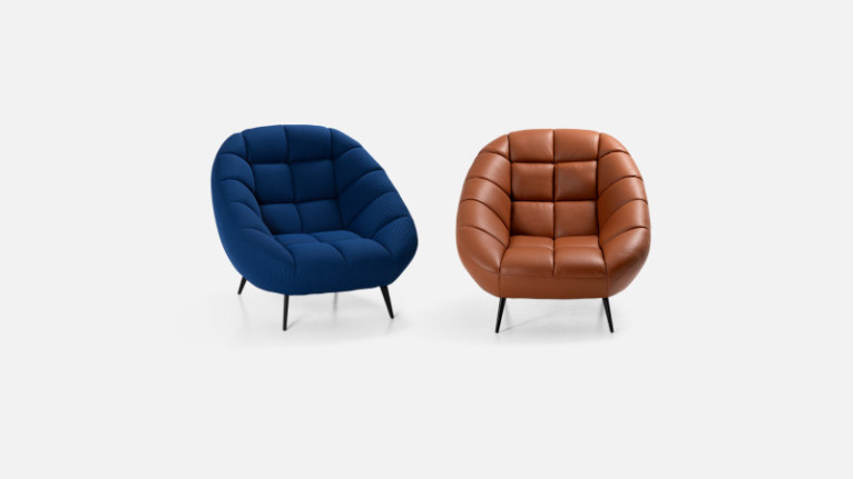 Fauteuil en tissu DIAMANT | Pour un intérieur raffiné