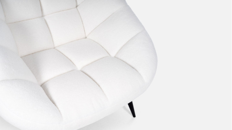 Fauteuil en tissu DIAMANT | Pour un intérieur raffiné