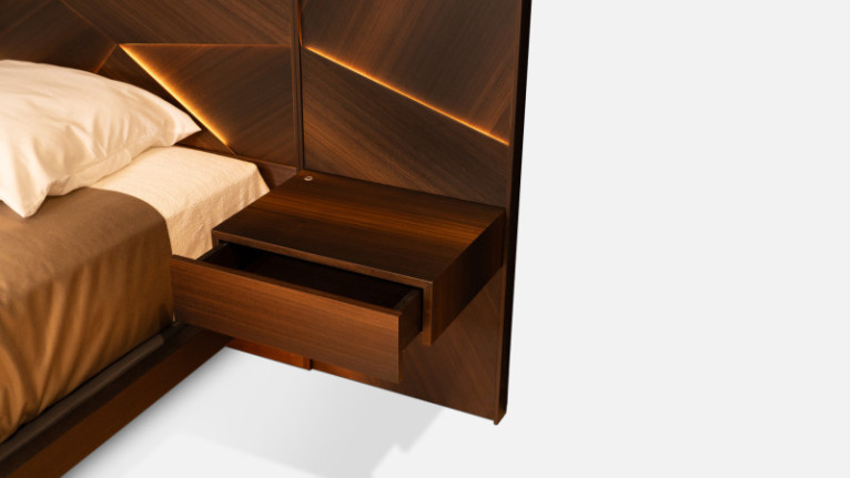 Ensemble de lit avec chevets ECLIPSE | Une chambre design