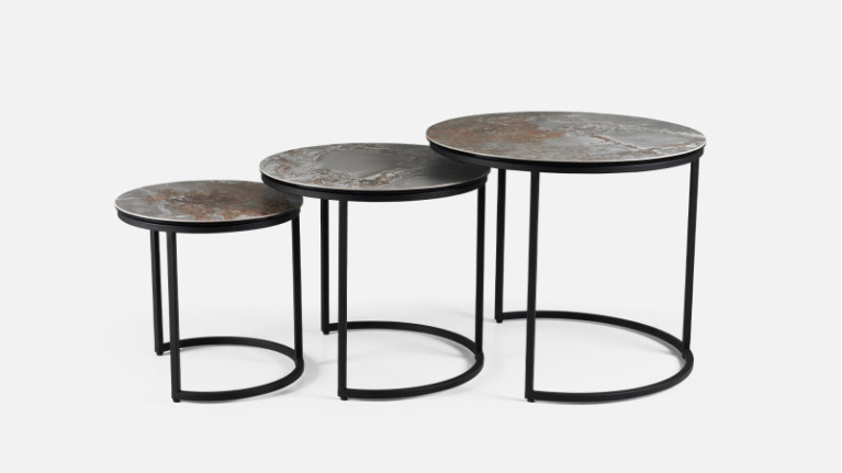 Tables basses gigognes TRINITY | Moderne et minimaliste