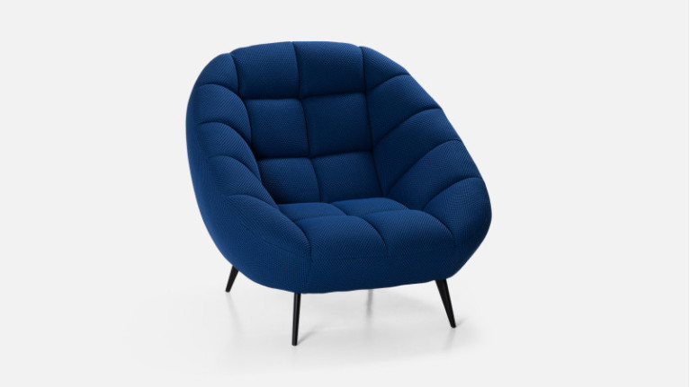 Fauteuil en tissu DIAMANT | Pour un intérieur raffiné