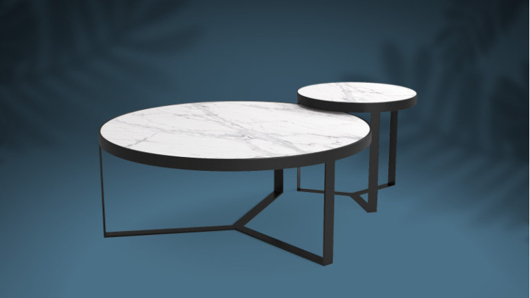 Table basse en céramique PLUTO pour une touche de modernité !