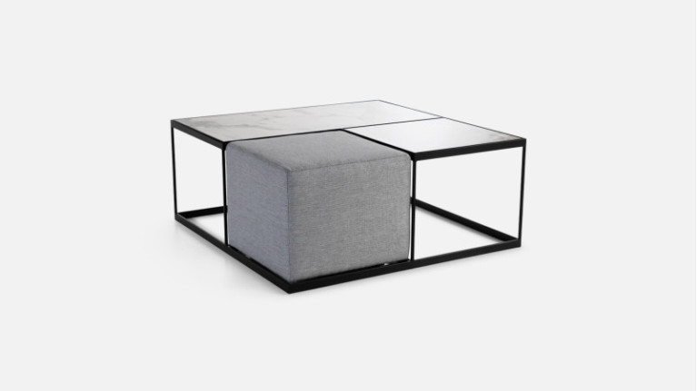 Table basse BELLAGIO | Pouf intégré