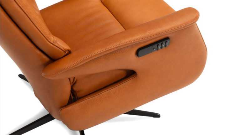 Fauteuil relaxation électrique BRUME | Dossier ergonomique - 3 tailles