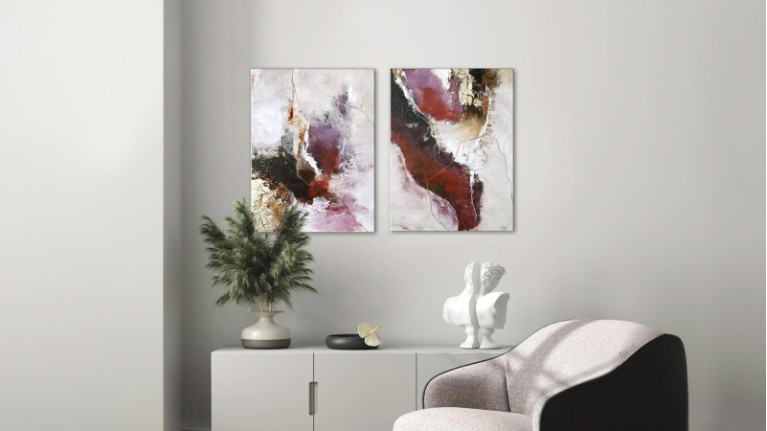 Tableau FREJA INFINITY 2 | Peinture danoise