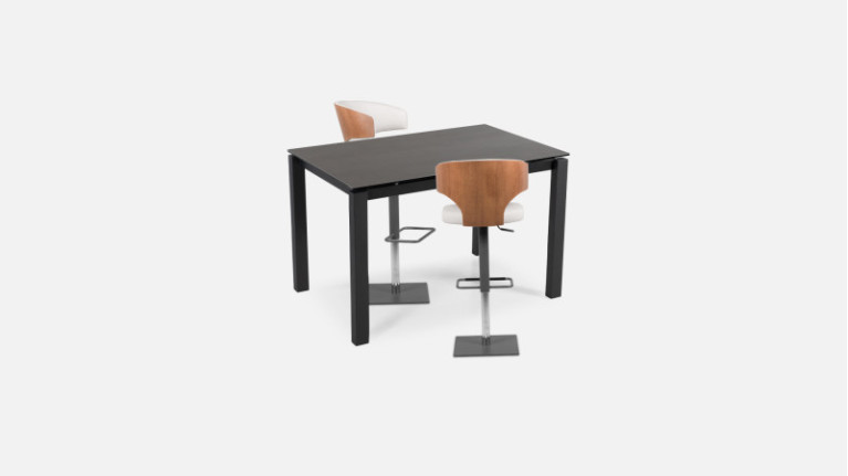 Table de repas haute et extensible BLEUET | Table Haut de gamme