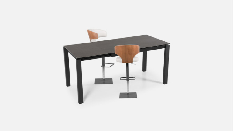 Table de repas haute et extensible BLEUET | Table Haut de gamme