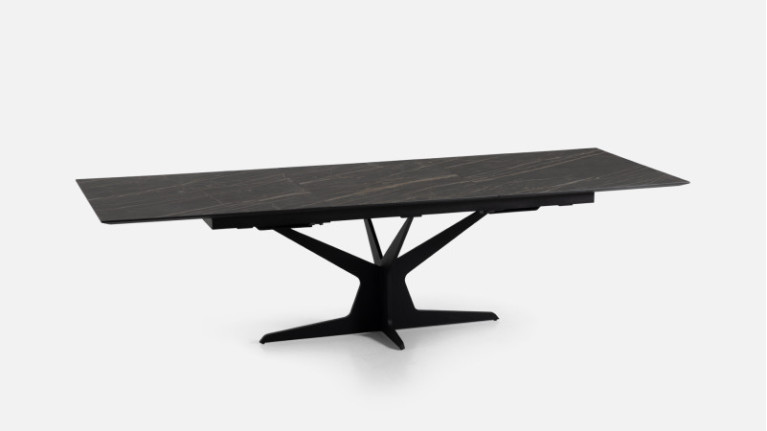 Table de repas extensible céramique EQUINOXE