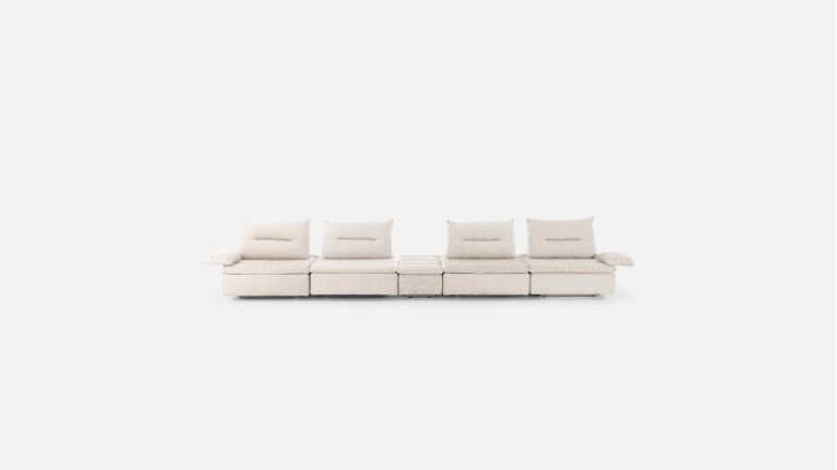 Canapé modulable tissu NEW BYBLOS | Sublime design