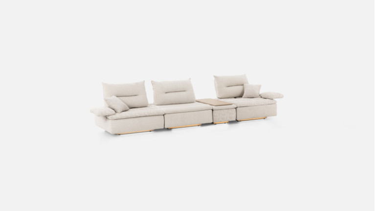 Canapé modulable tissu NEW BYBLOS | Sublime design