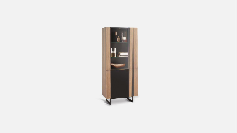 Vitrine PIANA | Meuble haut de gamme pour un salon design