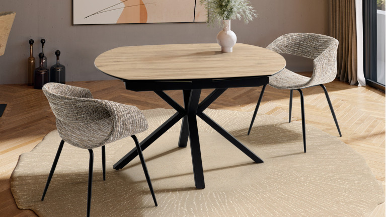 Table de repas extensible VENDOME | Gain de place