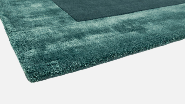 Tapis ASCOT AQUA BLUE | Tissé à la main