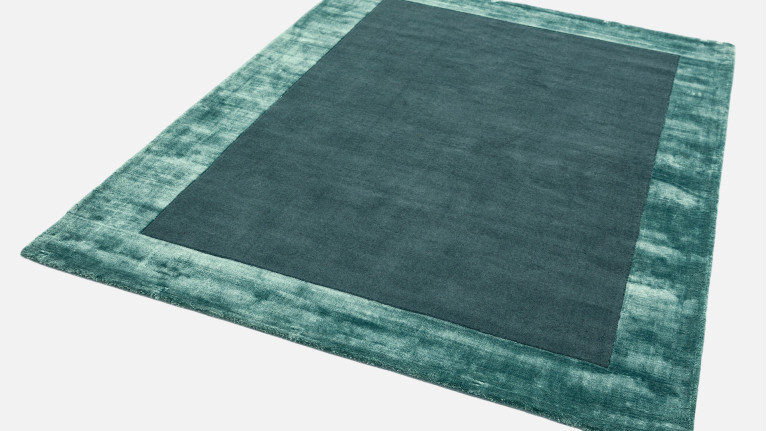 Tapis ASCOT AQUA BLUE | Tissé à la main