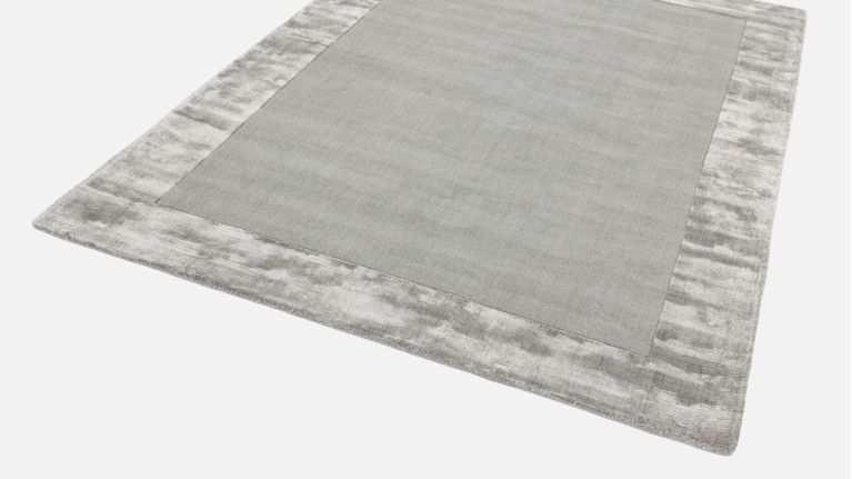 Tapis ASCOT SILVER | Tissé à la main