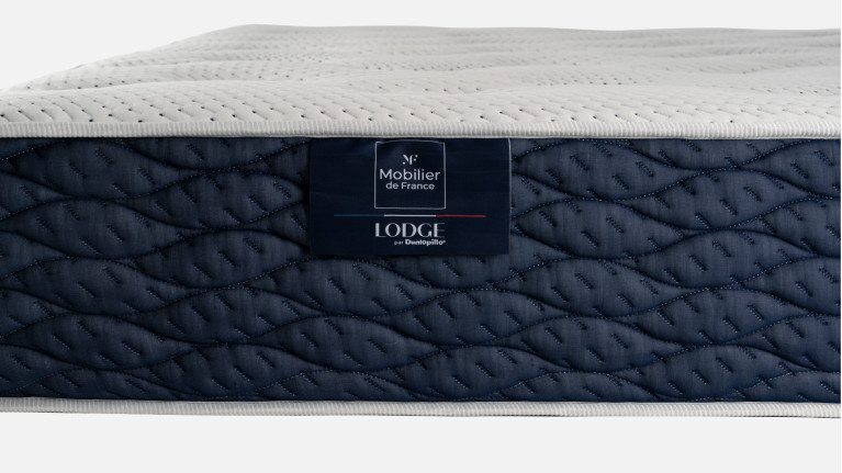 Matelas 180 x 200 cm LODGE - Soutien ferme, accueil moelleux