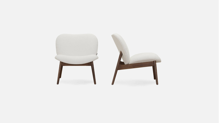 Fauteuil en tissu SWEET | Design et minimalisme