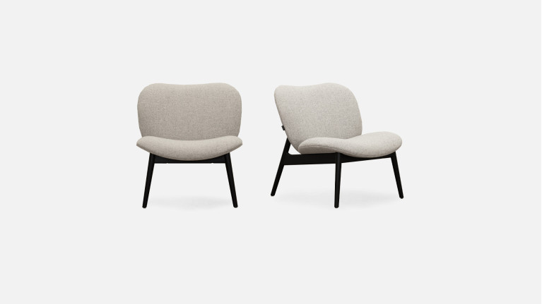 Fauteuil en tissu SWEET | Design et minimalisme