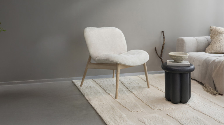 Fauteuil en tissu SWEET | Design et minimalisme