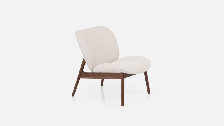 Fauteuil en tissu SWEET | Design et minimalisme