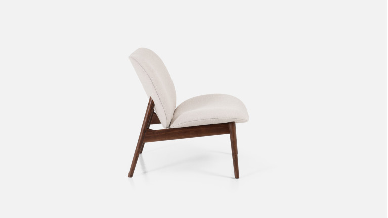 Fauteuil en tissu SWEET | Design et minimalisme